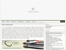 Tablet Screenshot of ceei.org.br